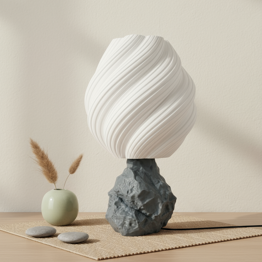 StoneFlare Lamp By The Lumax