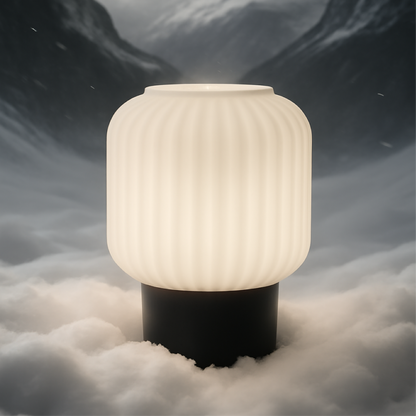 Frosted Halo Lamp by The Lumax